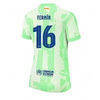 Echipament fotbal Barcelona Fermin Lopez #16 Tricou Treilea 2024-25 pentru femei maneca scurta